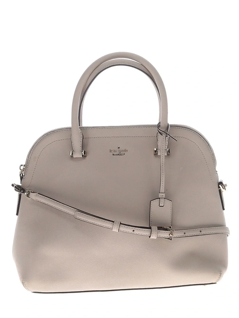 kate spade Leather Dome Satchel in